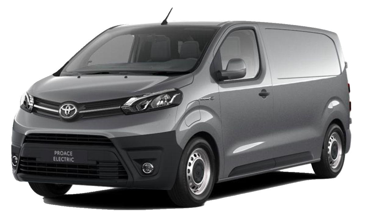 Toyota Proace van 2016 montážne body